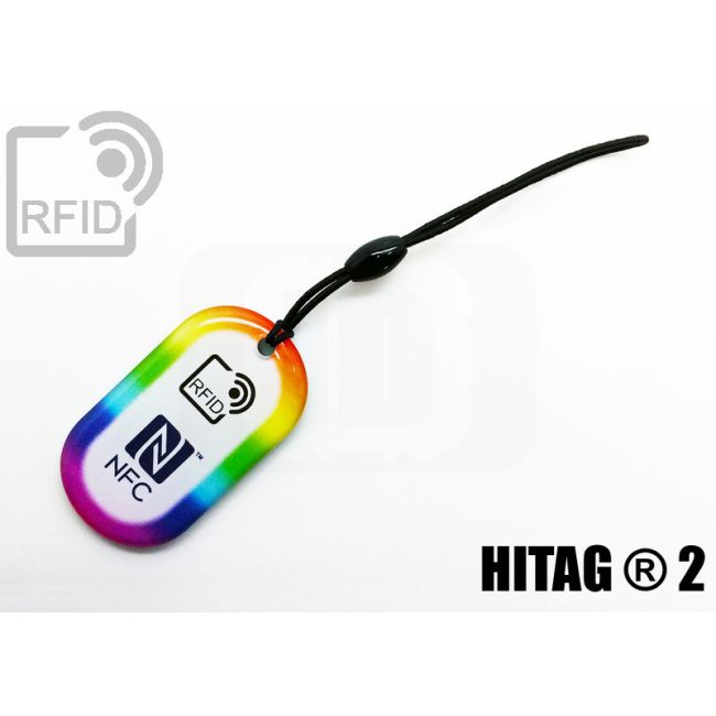 KY04C06 Oval RFID keyfob Hitag ® 2 thumbnail