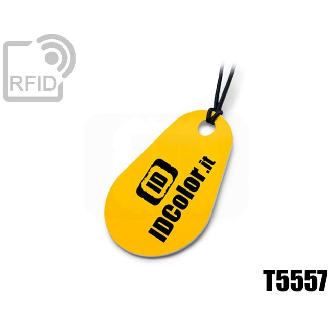 KY05C25 Llavero con etiqueta RFID en forma de gota T5557 thumbnail