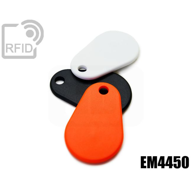 KY06C03 RFID TPU keyfob EM4450 thumbnail