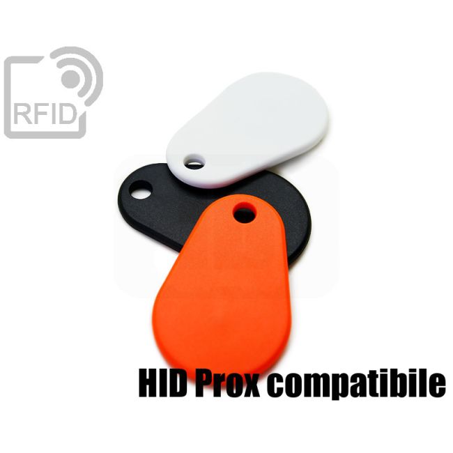 KY06C76 RFID TPU keyfob HID Prox compatibile thumbnail