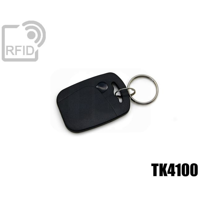 KY07C01 Rechteckiger RFID-Tag-Schlüsselanhänger TK4100 thumbnail