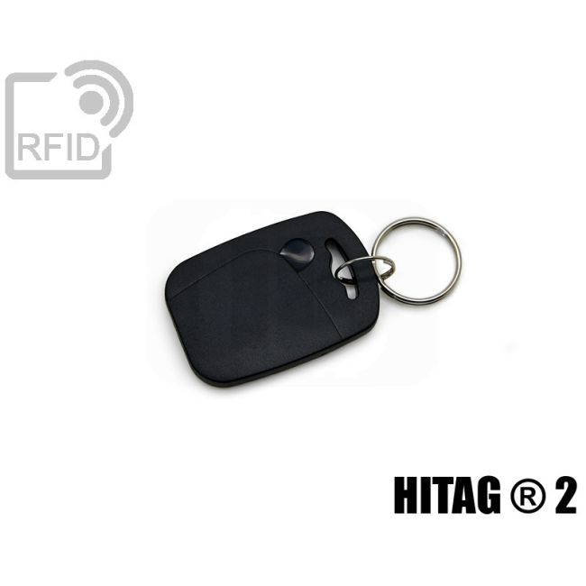 KY07C06 Rectangular RFID tag keyfob Hitag ® 2 thumbnail