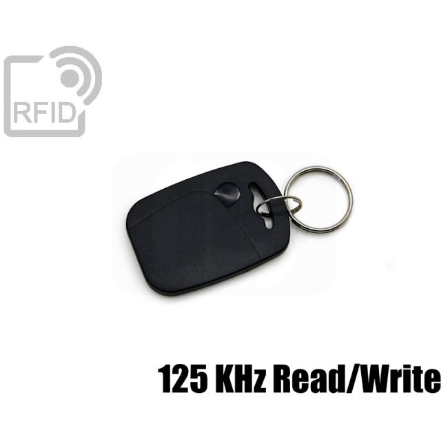 KY07C18 Rectangular RFID tag keyfob 125 KHz Read/Write thumbnail