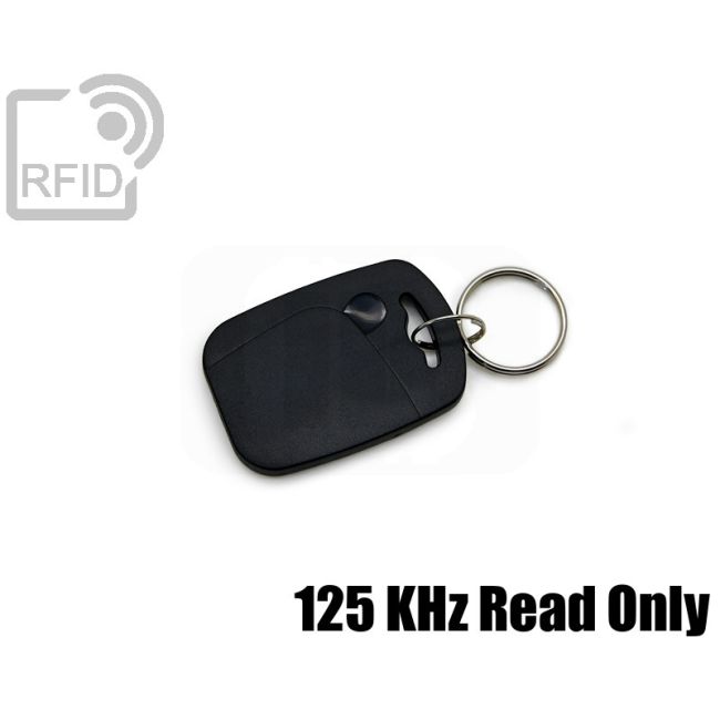 KY07C19 Rectangular RFID tag keyfob 125 KHz Read Only thumbnail