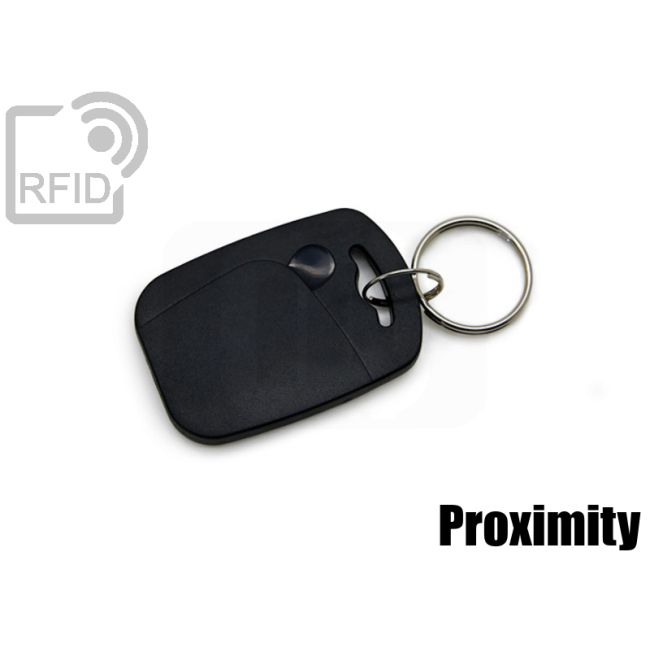 KY07C76 Llavero con etiqueta RFID rectangular proximity thumbnail