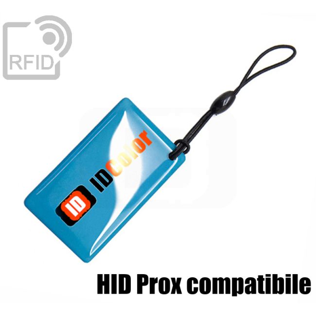 KY10C76 Large RFID keyfob HID Prox compatibile thumbnail