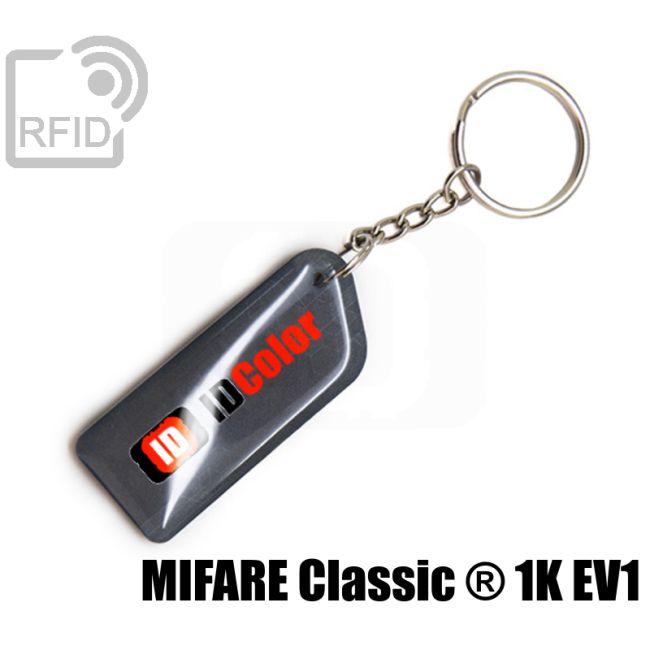 KY11C08 Slim RFID keyfob Mifare Classic ® 1K Ev1 thumbnail