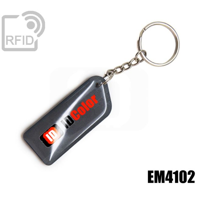 KY11C17 Slim RFID keyfob EM4102 thumbnail