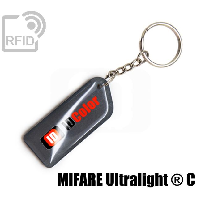 KY11C47 Slim RFID keyfob NFC Mifare Ultralight ® C thumbnail