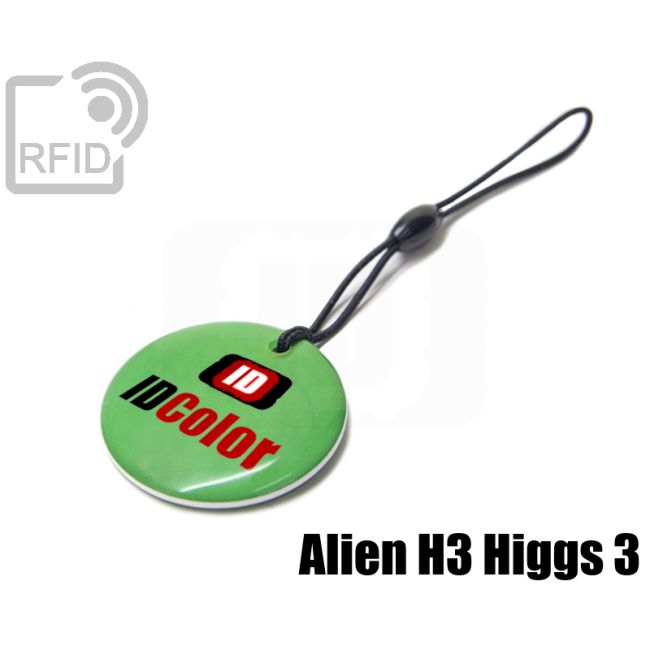 KY12C33 Circular RFID tag keyfob Alien H3 Higgs 3 thumbnail