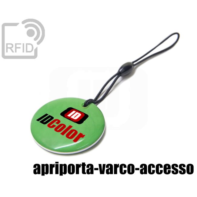 KY12C71 Circular RFID tag keyfob apriporta-varco-accesso thumbnail