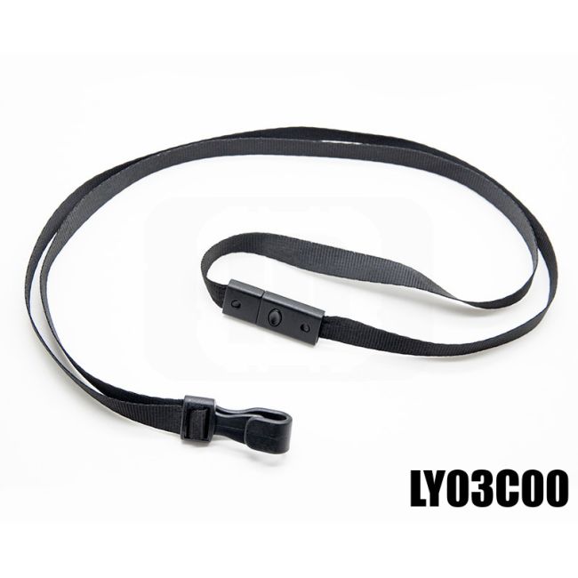 LY03C00 Lanyard a tracolla clip plastica swatch