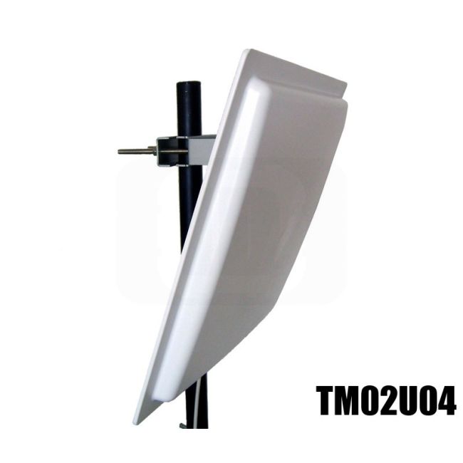 TM02U04 UHF reader with 12m Long Range outdoor antenna swatch