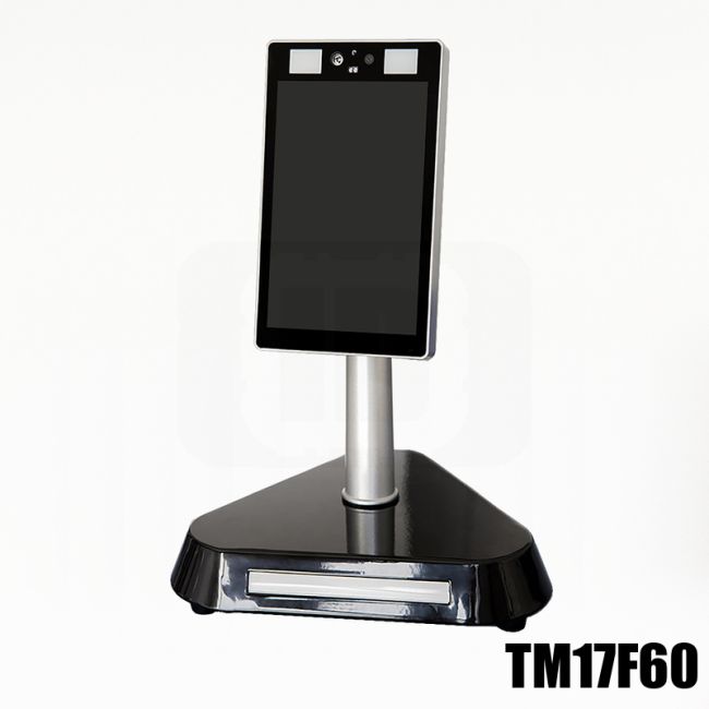 TM17F60 Detección de temperatura frontal con mascarilla en mesa swatch