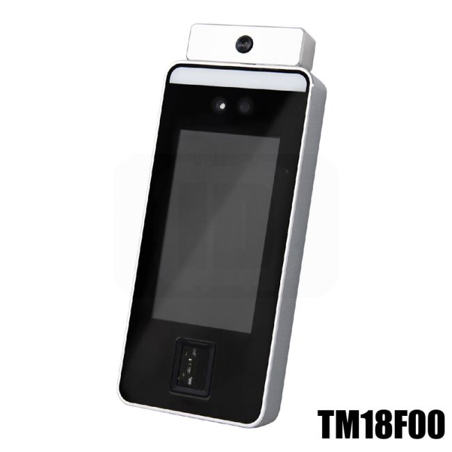 TM18F00 Facial temperature detection mask with fingerprint swatch