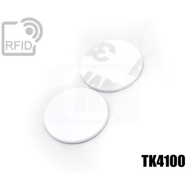 TR02C01 Discos adhesivos RFID de PVC TK4100 thumbnail