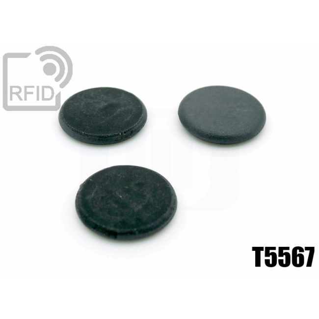 TR03C04 Discos RFID de fibra de vidrio T5567 thumbnail