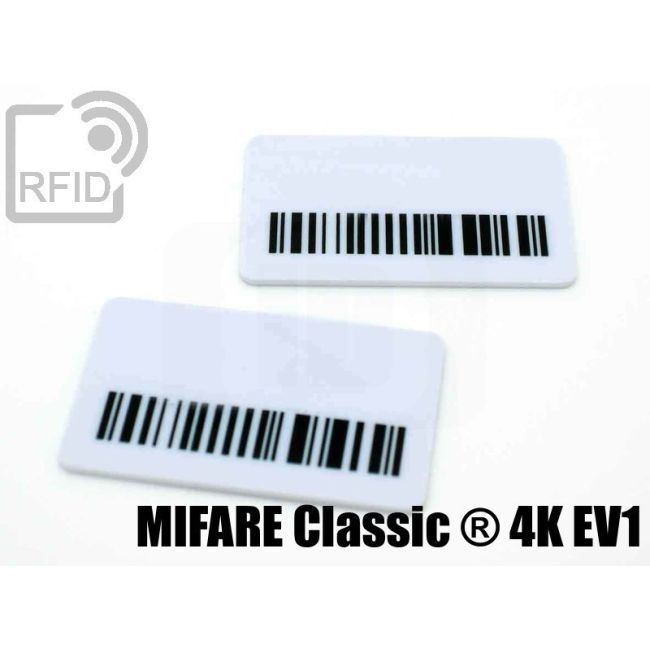 TR04C09 Étiquettes RFID rectangulaires Mifare Classic ® 4K Ev1 thumbnail