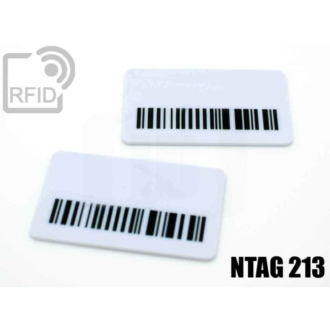 TR04C67 Étiquettes RFID rectangulaires NFC ntag213 thumbnail