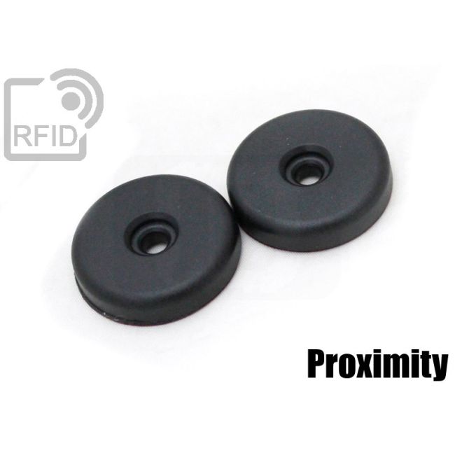 TR06C76 Discos RFID 30mm ABS tornillo/adhesivo proximity thumbnail