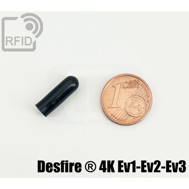 TR08C10 RFID-Tag-Röhren NFC Desfire ® 4K Ev1-Ev2-Ev3 swatch