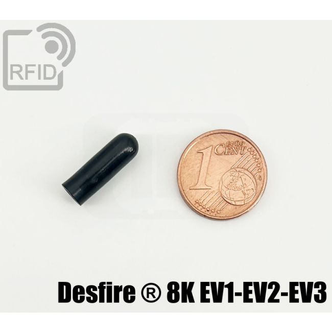 TR08C50 RFID-Tag-Röhren NFC Desfire ® 8K EV1-EV2-EV3 swatch