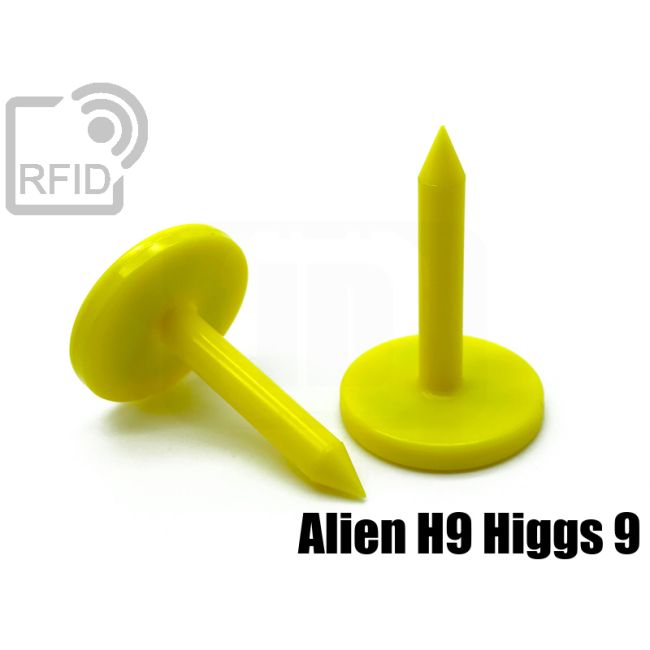 TR23C63 Chiodi tag RFID UHF Alien H9 Higgs 9 swatch