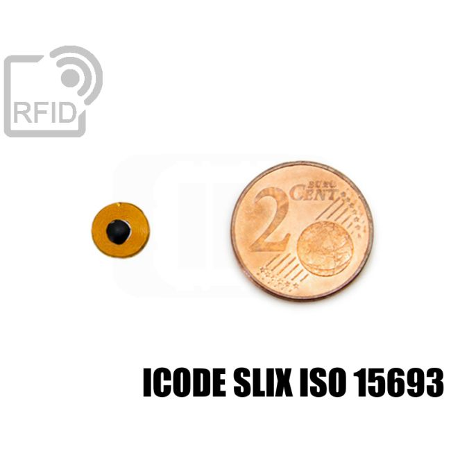 TR28C53 Film RFID tag 8 mm diameter ICode SLIX iso 15693 thumbnail