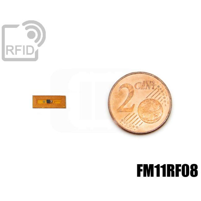 TR30C07 Mini RFID film tag 4 x 10 mm FM11RF08 thumbnail