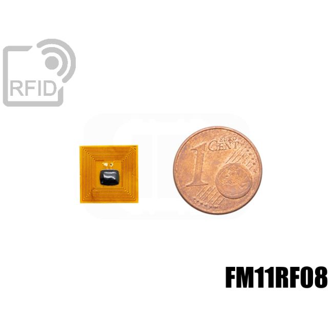 TR38C07 Film RFID tag 10 x 10 mm FM11RF08 thumbnail