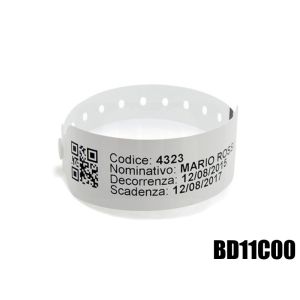 BD11C00 Bracelets à impression thermique small