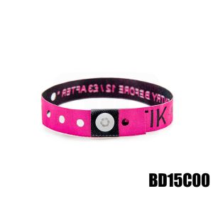 BD15C00 Bracelet jacquard avec fermeture en tissu small