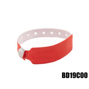BD19C00 Bracelets en vinyle souple avec encart anallergique small