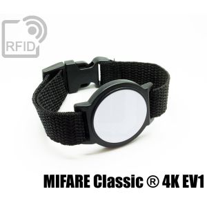 BR01C09 Runde ABS-RFID-Armbänder Mifare Classic ® 4K Ev1 small