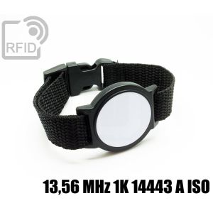 BR01C23 Runde ABS-RFID-Armbänder 13,56 MHz 1K 14443 A iso small