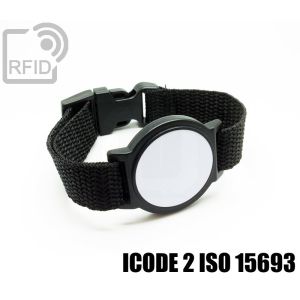 BR01C51 Runde ABS-RFID-Armbänder ICode 2 iso 15693 small