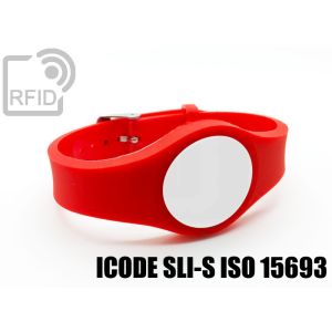 BR03C52 Verstellbare RFID-Armbänder ICode SLI-S iso 15693 small
