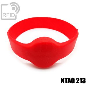 BR04C67 Runde Silikon-RFID-Armbänder NFC ntag213 small