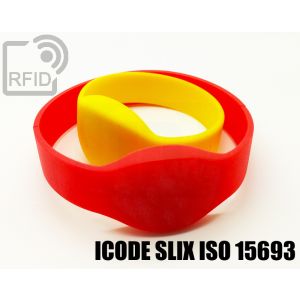 BR05C53 Ovale RFID-Armbänder aus Silikon ICode SLIX iso 15693 small