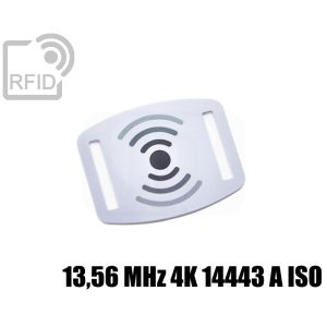 BR06C45 RFID-Schieber für 15 mm Armbänder 13,56 MHz 4K 14443 A iso small