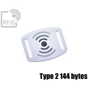 BR06C93 RFID-Schieber für 15 mm Armbänder NFC Type 2 144 bytes small