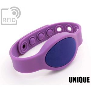 BR07C20 Clip silikon RFID armbänder Unique small