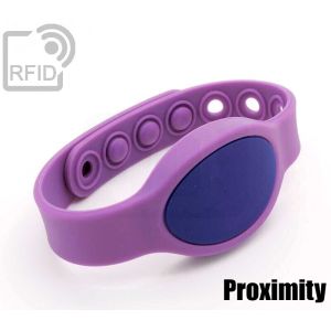 BR07C76 Clip silikon RFID armbänder proximity small