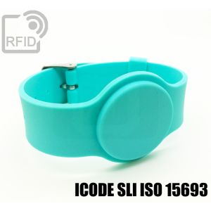 BR10C11 RFID-Armbänder mit Silikonschnalle NFC ICode SLI iso 15693 small