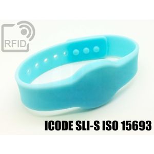 BR11C52 Silikon-Clip-RFID-Armbänder ICode SLI-S iso 15693 small