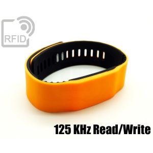BR14C18 Zweifarbige RFID-Armbänder aus Silikon 125 KHz Read/Write small