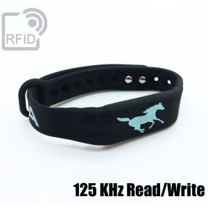 BR16C18 Fitness-Silikon-RFID-Armbänder 125 KHz Read/Write small