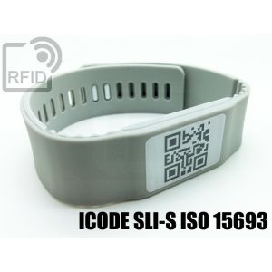 BR17C52 Silikonband-RFID-Armbänder ICode SLI-S iso 15693 small