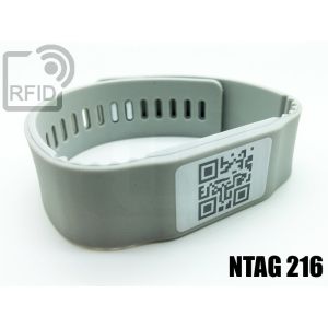 BR17C68 Silikonband-RFID-Armbänder NFC ntag216 small
