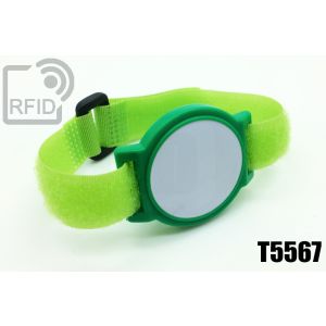 BR18C04 ABS-RFID-Armbänder mit Klettverschluss T5567 small